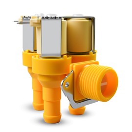 F8286401P Washing Machine Water Inlet Valve Compatible with Speed Queen Alliance Huebsch Unimac Washers, 3-way Solenoid Valve replaces Replaces B12496101 F8286401P 3590001 3590002 33590059