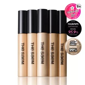 Unknown 누적판매 5700만개국민컨실러 더샘 커버 퍼펙션 팁컨실러 9.5g 7colors 175659 TheSaem Cover Perfection Tip Concealer 9.5g 7 Colors [0.5 Ice Beige 175659]