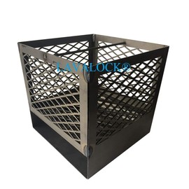 LavaLock Charcoal Basket UDS Ugly Drum Smoker w/Legs & ash pan 55 gal fire Box 12 12 12