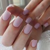 Press type fake nails (Light Pink)