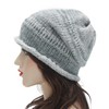 ZLYC Women's Knitted Slouchy Beanie Hat Soft Winter Stretch Skull