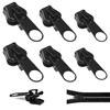 Zip Slider Replacement Glvomazty Removable Zip Zip Repair Kit for
