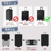 PLEAVIT Suitcase Cover, Elastic Pockets, Travel Luggage Cover, Storage Included,