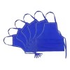 Like Shop 25 Mandil Corto Con Bolsas De Poliester Azul Rey