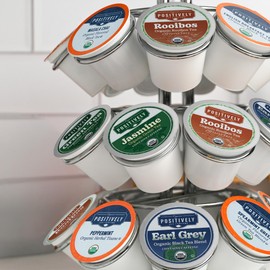Organic Positively Tea Company, Discovery Variety Pack, K-Cup Compatible, 96 Pods