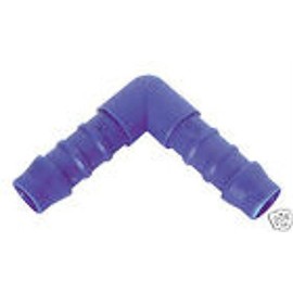 10mm 3/8" 90 Degree Elbow TEFEN Plastic Nylon Barbed TUBING Connector Fuel Rubber Pipe Joiner Hose Inline Repair