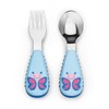Skip Hop Zootensils Fork and Spoon (Butterfly)