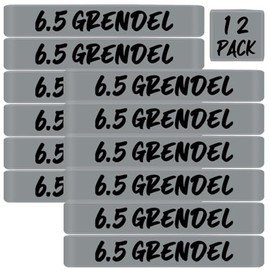12 Pack Magsaddle 6.5 Grendel Magazine Marking Bands 6.5 Grendel Ammo Caliber Label Bands Identification Marker Holster Accessories