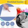 Stretched Canvases for Painting, 8PCS Multi Pack Canvas 3x5”, 5x7”,