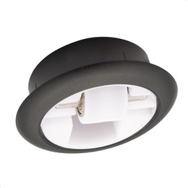 Wagner 01709101 Swivel Castor / Countersunk Roller Mini Stop Heavy from 25 kg - Diameter 15 mm, Hard, Ball Bearing, Plastic Housing Diameter 55/40 x 17/8 mm, Metal Pin, Load Capacity 50 kg - Made in