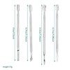 4 Piece Professional Cuticle Pusher Set, Cuticle Pusher Set, Cuticle