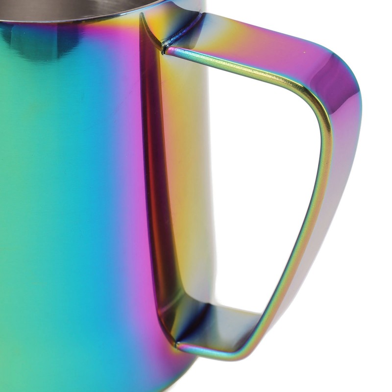 Frothing Pitcher 304 Stainless Steel Pull Flower Cup Coffee Milk