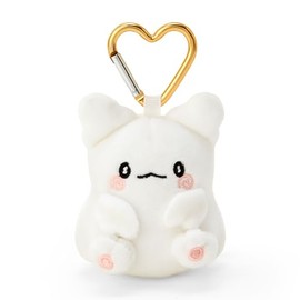 Sanrio 080471 Mini Plush Charm, Hanamaru Obake Plush Charm, 4.1 × 2.5 × 2.6 inches (10.5 × 6.3 × 6.5 cm) Character