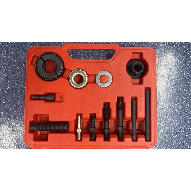 GEARZAAR Power Steering Pump Pulley Puller Remover & Alternator Installer