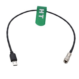 HangTon Timecode for UltraSync ONE to Sony FX3 FX30 A1 A7S3 A7SIII Camera, DIN 1.0/2.3 to Multi Micro USB 30cm