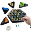 Elsrantor Chains Triangle Chess Game, Triangle Board Games with Rubber