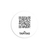 TAPiTAG NFC QR Slim Business Card Phone Tag (White)
