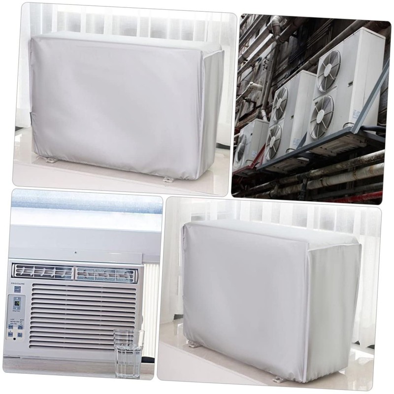 KICHOUSE Central Ac Cover Water Resistant Air Conditioner Protective Cover