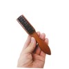 TOVINANNA Hair Dusting Brush for Men Wooden Handle Self-cleaning for