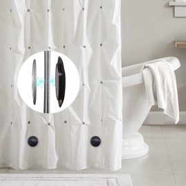 8 Pack Shower Curtain Weights Blocks, Heavy Duty for Curtains or Liners Bottom to Stop from Blowing, Easy to Use for Home, Office and Travel - Great for Curtains, Liners, Tablecloths, Flag and More