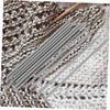 STOBOK 20pcs Stainless Steel Pins Crochet Blocking Board Blocking Pins