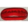 Signal-STAT 77-556 SIGNAL-STAT RED LENS, OVAL, 2" X 4", NEW