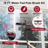 18FT Solar Panel Cleaning Brush & Squeegee Kit, Proffesional Window