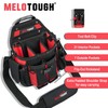 MELOTOUGH Professional Electrician Tool Pouch Bag with Shoulder Strap Tool