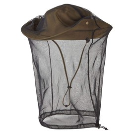 TREKMATES Midge Net Hat Cover ONE SIZE GREY