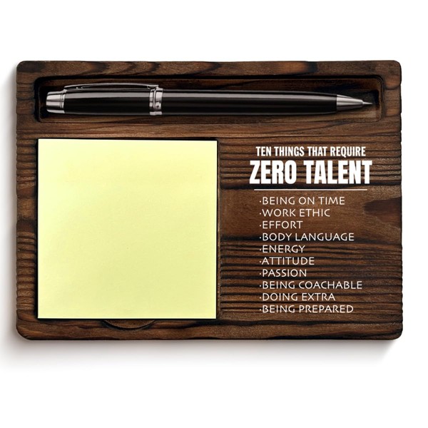 Motivational Sticky Note Holder Inspirational Gifts for Coworkers Employees Boss,
