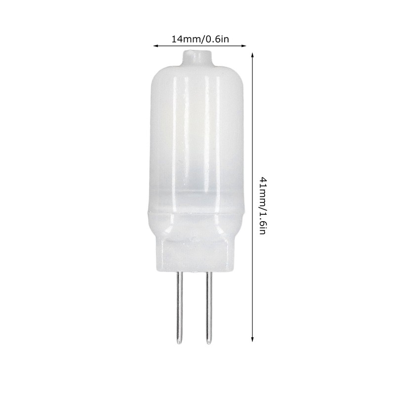 6pcs G4 LED Bulb 12V 360° Luminescence 360° Heat Dissipation