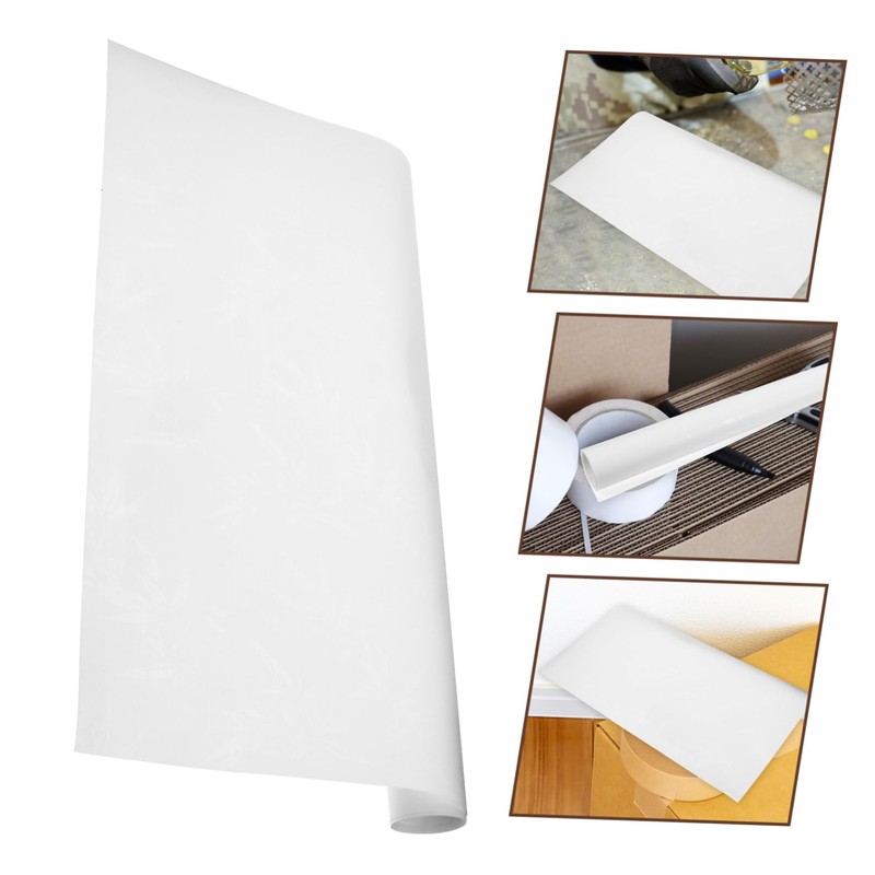 Outanaya 2pcs PVC Lampshade DIY Material Blocking Lamp Shade Material