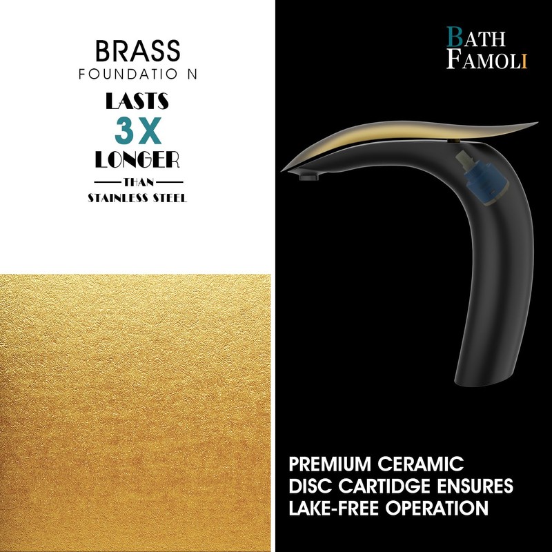 Modern Bathroom Sink Faucet Single Handle Unique Dragon Shaped Design