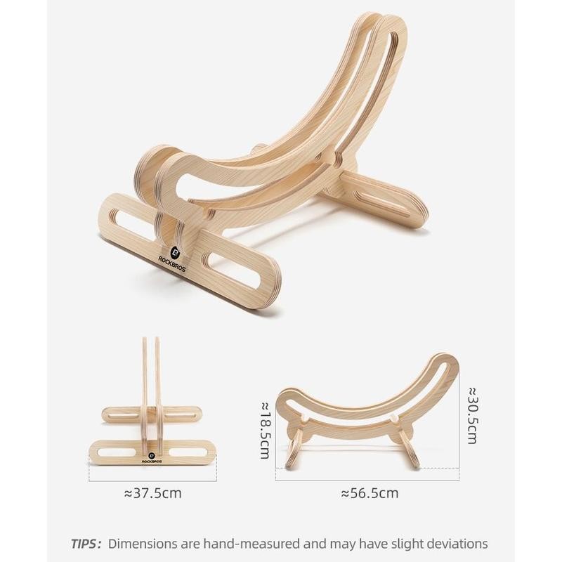 ROCKBROS Bike Stand Bicycle Parking Rack For 23-30/700C Support Wooden