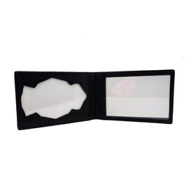 Piel Cabrera Spanish Police Flag Wallet Black UNICA Classic, black, Classic