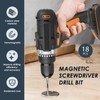 18 Pcs Magnetic Screwdriver Drill Bit Set, Anti Slip Bits
