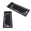 Silicone Keyboard Fully Sealed Design Lightweight Portable Silent Soft Comfortable