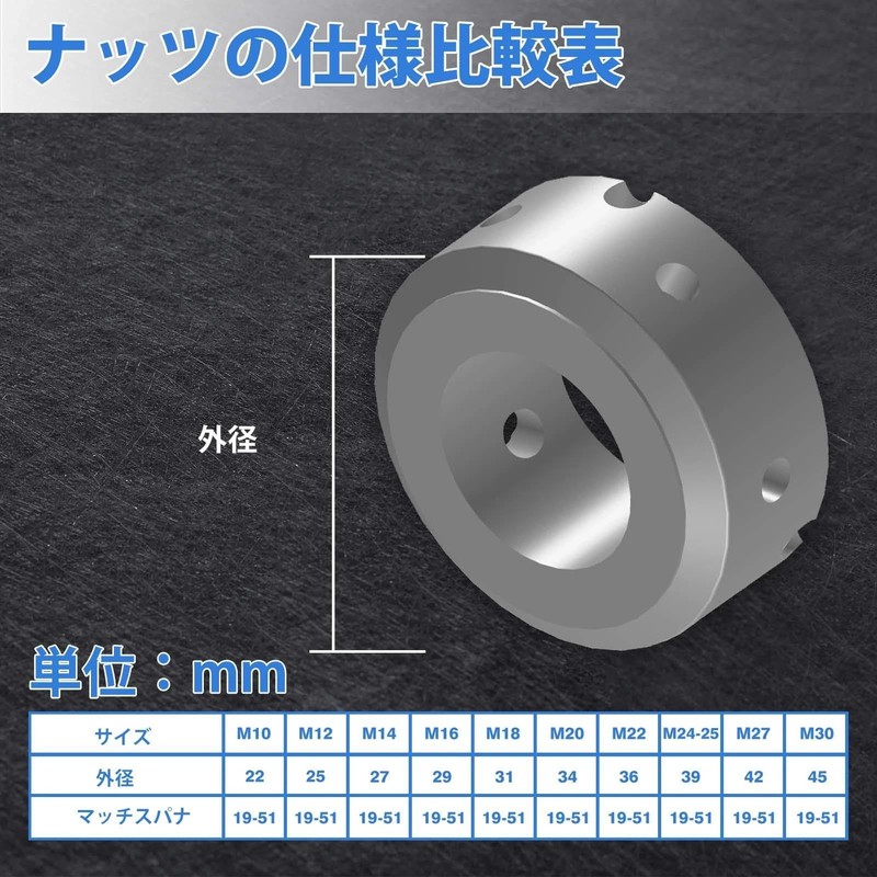 LEONTOOL Adjustable C-Spanner Hook Wrench, Rotating C-Pin Spanner, Multi-Functional Adjustable