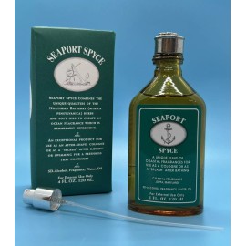 Coastal Fragrance Seaport Spyce Cologne with Atomizer 4 Fl. Oz./120 ml.