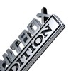 2x Small SHITBOX EDITION Badge,SHITBOX Emblem,Nameplate,for Car Pickup Motorcycle