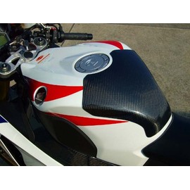 Clever Wolf Plain Weave Carbon Half Tank Protector For Honda '04-'07 CBR1000RR