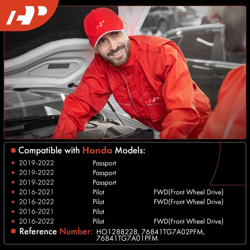 A-Premium Windshield Washer Reservoir Tank Assembly Compatible with Honda Pilot