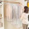 5-Pack Translucent Garment Storage Covers (Medium) 58X87