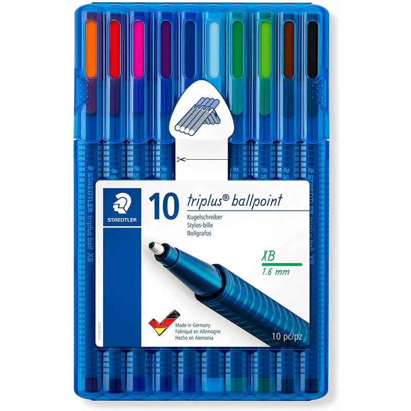 Staedtler | Triplus | 437 XBSB10 | Triangular Ballpoint |