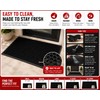 Non-Slip Dirt-Trapping Door Mat for Entryways - Thick Slow-Rebound Surface