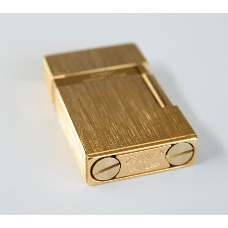 ZORRO VINTAGE CLASSIC STYLE ROLLER LIGHTER Trench Retro Fuel Saving