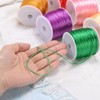 sourcing map 1.5mm Nylon String Cord 60 Yards Nylon Satin
