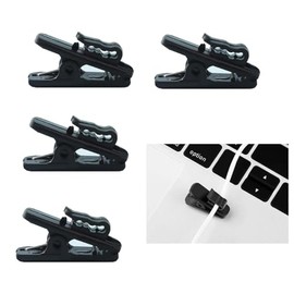 HUIKKJP Earphone Clips, Cord Clips, Set of 4, Cable Compatible, Headphone Microphone Clip