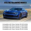 Fancemot Glossy Black Front Bumper Lip Compatible with Chevy Camaro