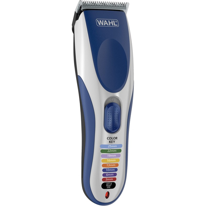 Wahl ColorPro Cordless Hair Clipper, Blue, Silver 09649-016